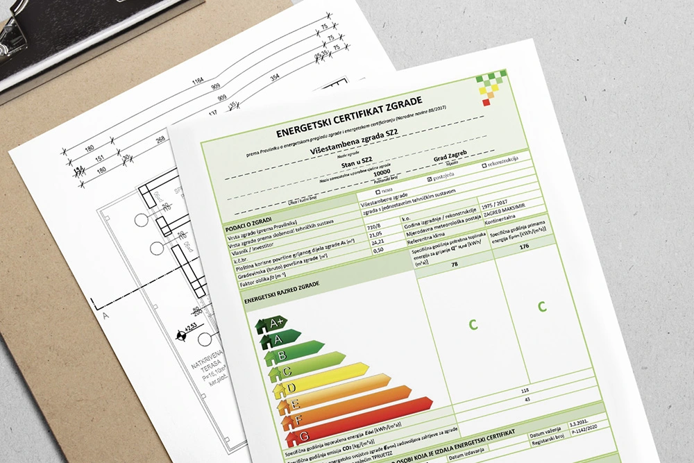Kada trebate Energetski certifikat i tlocrt?